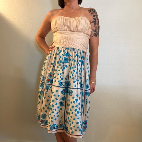 Vintage Anna Sui Cocktail Dress - Picture 2 of 4